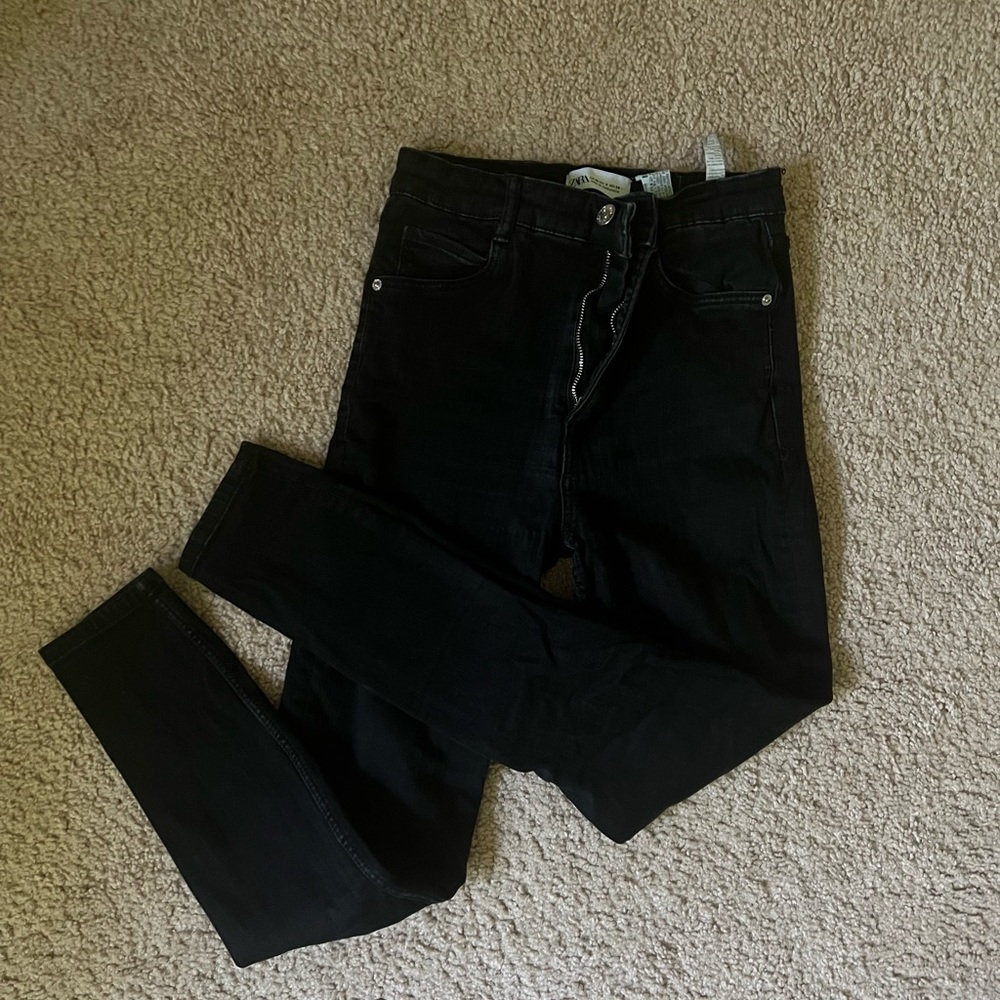 Zara Skinny Black Jeans